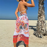 Sarong Three-pieces Bikini set